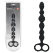 LEVELZ Beaded Silicone Anal Probe with Double Loop